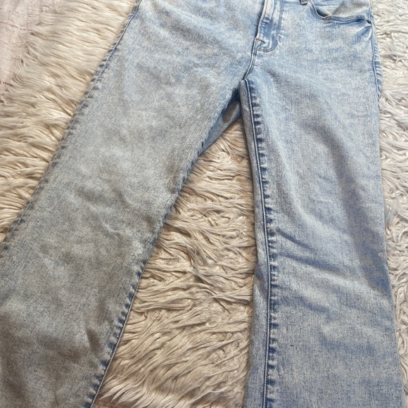 Frame Le Crop Mini Boot Cut High Rise Jeans in Pali sz 27 - Picture 6 of 10